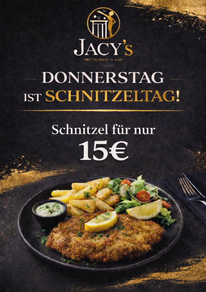 Donnerstag Schnitzeltag