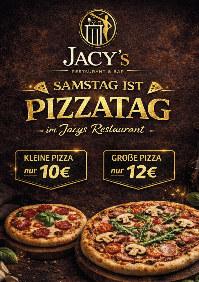 Samstag Pizza-Tag